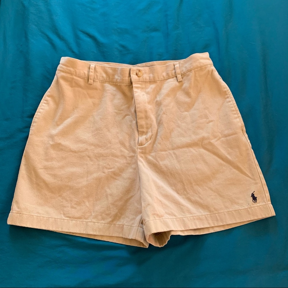 ralph lauren sport khaki shorts